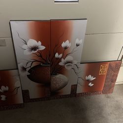 Wall Art 4 Piece 