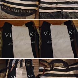 Victoria's Secret Weekend Getaway Duffle With Shoulder Bag To Match