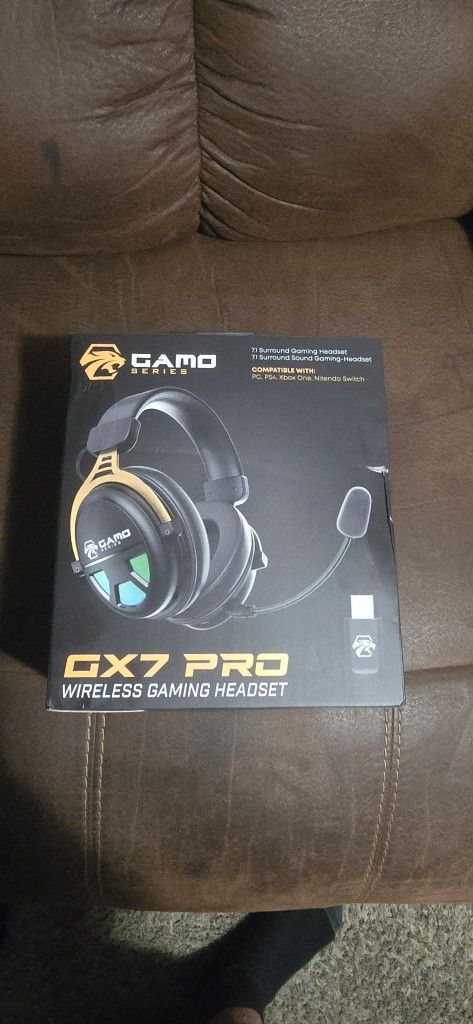 GAMOSERIES PRO headset/w Detachable mic