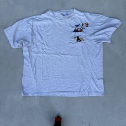 Disney Mickey Mouse and Donald Duck pocket tee in grey size XL