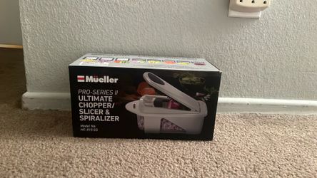 NEW Mueller Pro-Series II Ultimate Chopper/Slicer & Spiralizer 