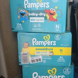 Pampers Diapers & Sit Me Up