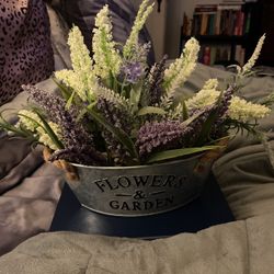 Faux Plant Of Lavender Etc 