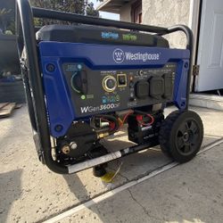 Westinghouse Dual Fuel Generator 3600/4650 Watts Max
