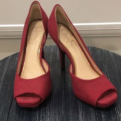 Jessica Simpson Open Toe Pumps
