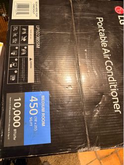 Brand new lg air conditioner never opened or used