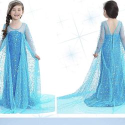 Luxury Elsa Child Sizes 