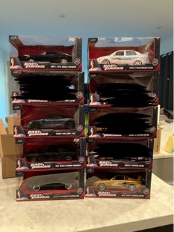 Fast and furious 1:24 diecast cars