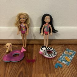 Barbie Doll Chelsea And Friend