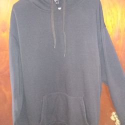 Hype Black Hoody Pullover