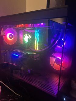 GAMING PC RTX 4070 Liquid Cooled 14th Gen Intel CPU 32gb Ram 1tb