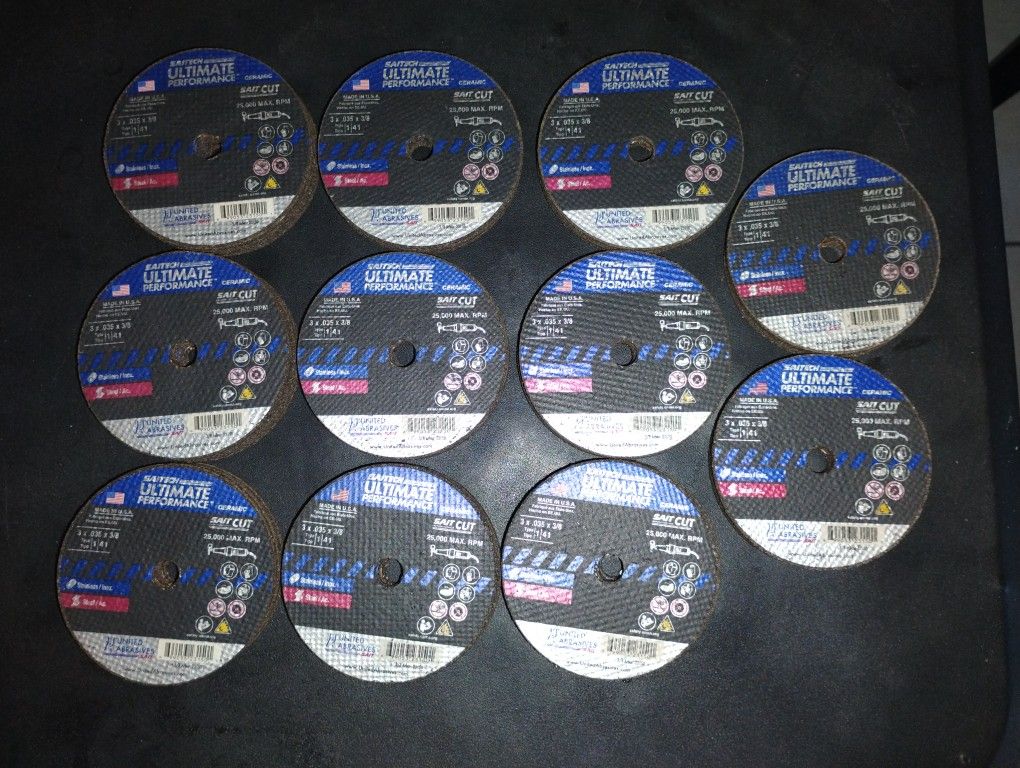 120 Cutting Wheels For A Straight Or P grinder