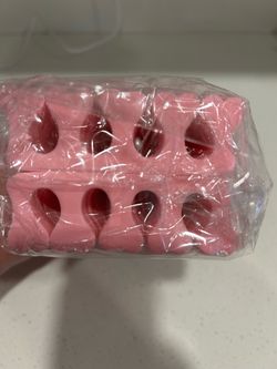 NEW 50 pink toe nail separators