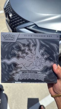 Elite trainer box mega evolution pitch black