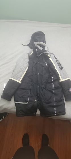 VINTAGE Raiders Starter Jacket Large