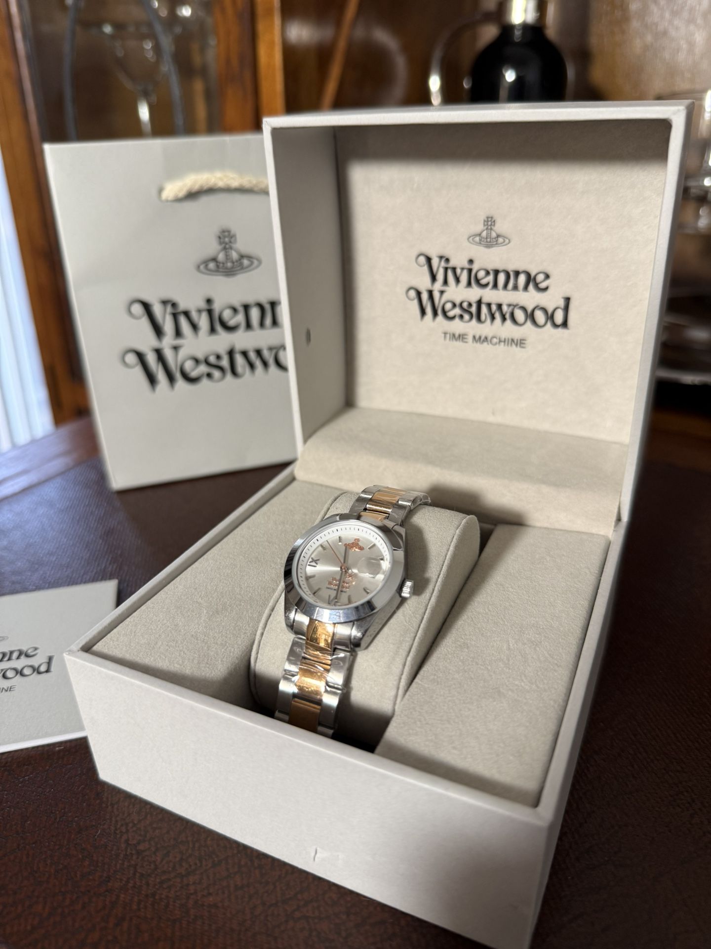 Vivienne Westwood Silver Gold Watch