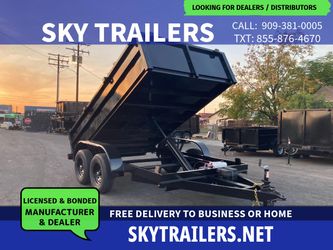Dump Trailer 8x12x2