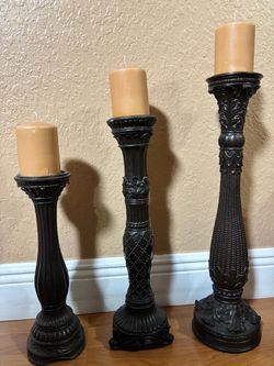 Antique Candle Stand Decoration
