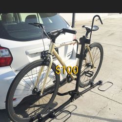 New Platform Hitch Locking Bike Rack For 1-2 Bikes Bicycles Bicycle Carrier