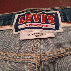 Men's Levis 514 34x32 Slim Straight 
