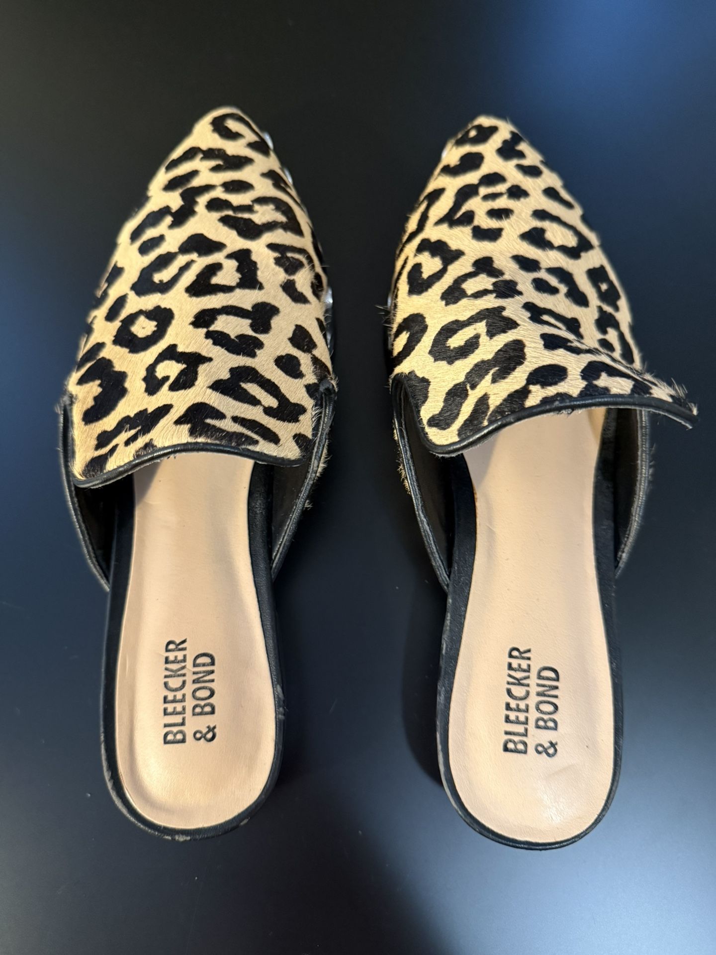 Leopard Print Women's Mules