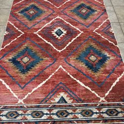 6x9 Washable Area Rug New 