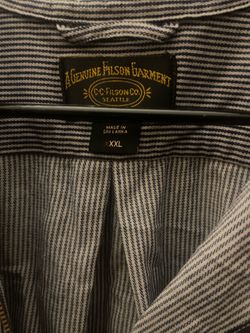Filson work shirt quarter zip