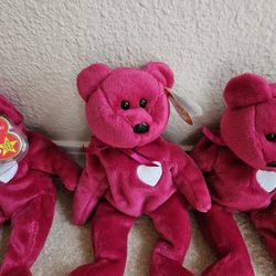 Valentine BEAR  Beanie Bear  TY Beanie Bears  Collectable Bears 