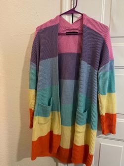 Colorful cardigan