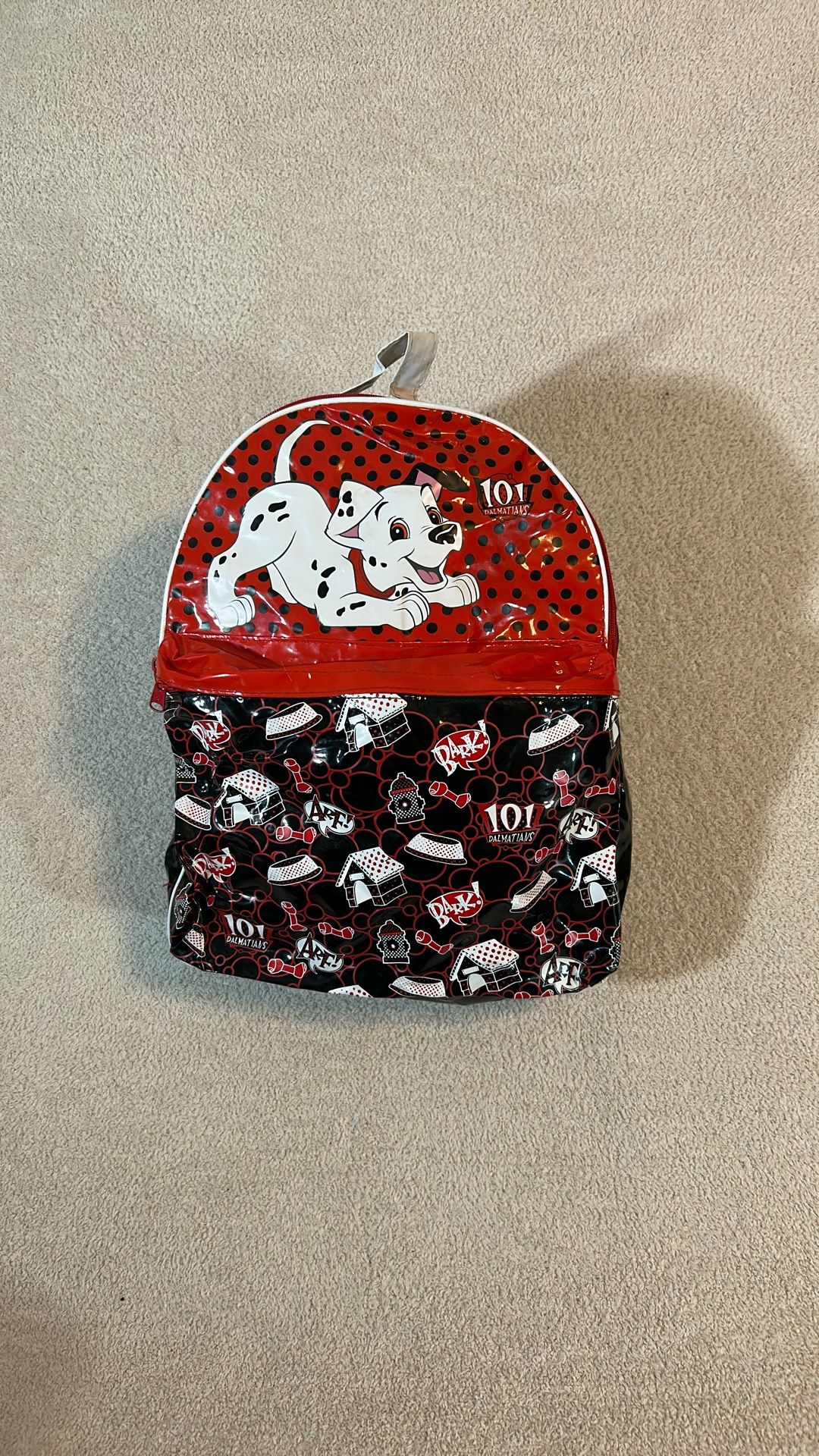 101 Dalmatians Pyramid Vintage 1990’s Vinyl Backpack