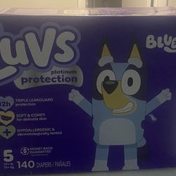 SIZE 5 LUVS DIAPERS 140 CT