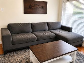 2-Piece Sectional Couch - NEED GONE TONIGHT