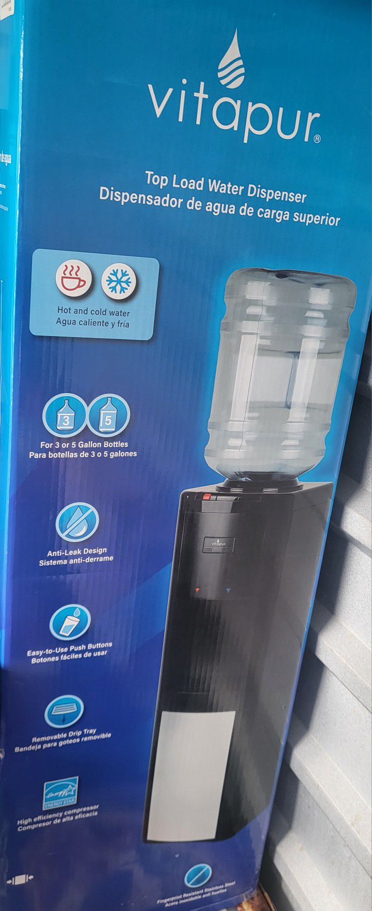 Hot,cold. New In Box Water Dispenser 