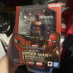 Sh Figurarts Spider Man (integrated  Suit) Final Battle Ver