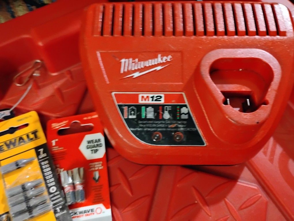 Milwaukee M12 Charger And Milwaukee Tools
