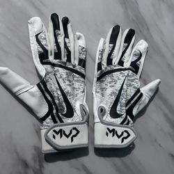 Used Nike Batting Gloves 