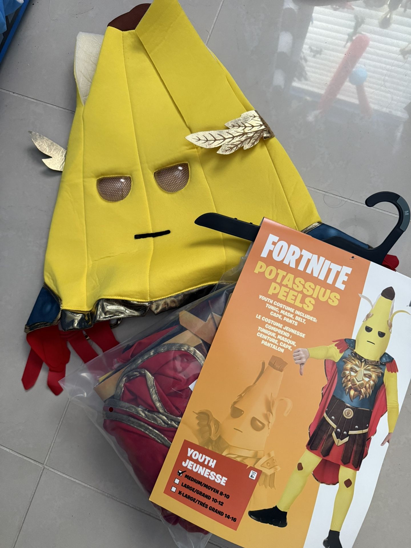 Fornite Potassiums Peels Costume 