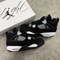 Jordan 4 Retro White Thunder