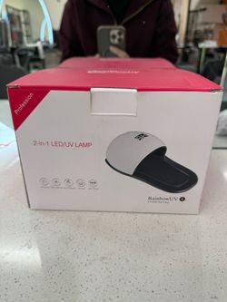 2 in 1 led uv lamp for nails