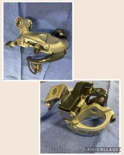 Shimano XT front & rear derailleur