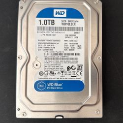 Wd Blue 1tb 7200RPM 64mb