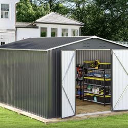   Casita para Patio Patio Storage Polar Aurora 8 x 12 FT