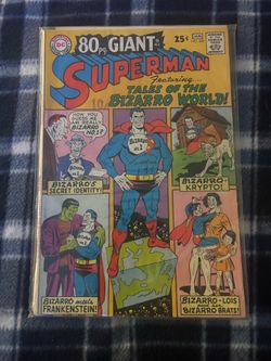 Superman #202 "80-Pg. Giant" (1967 DC Comics)