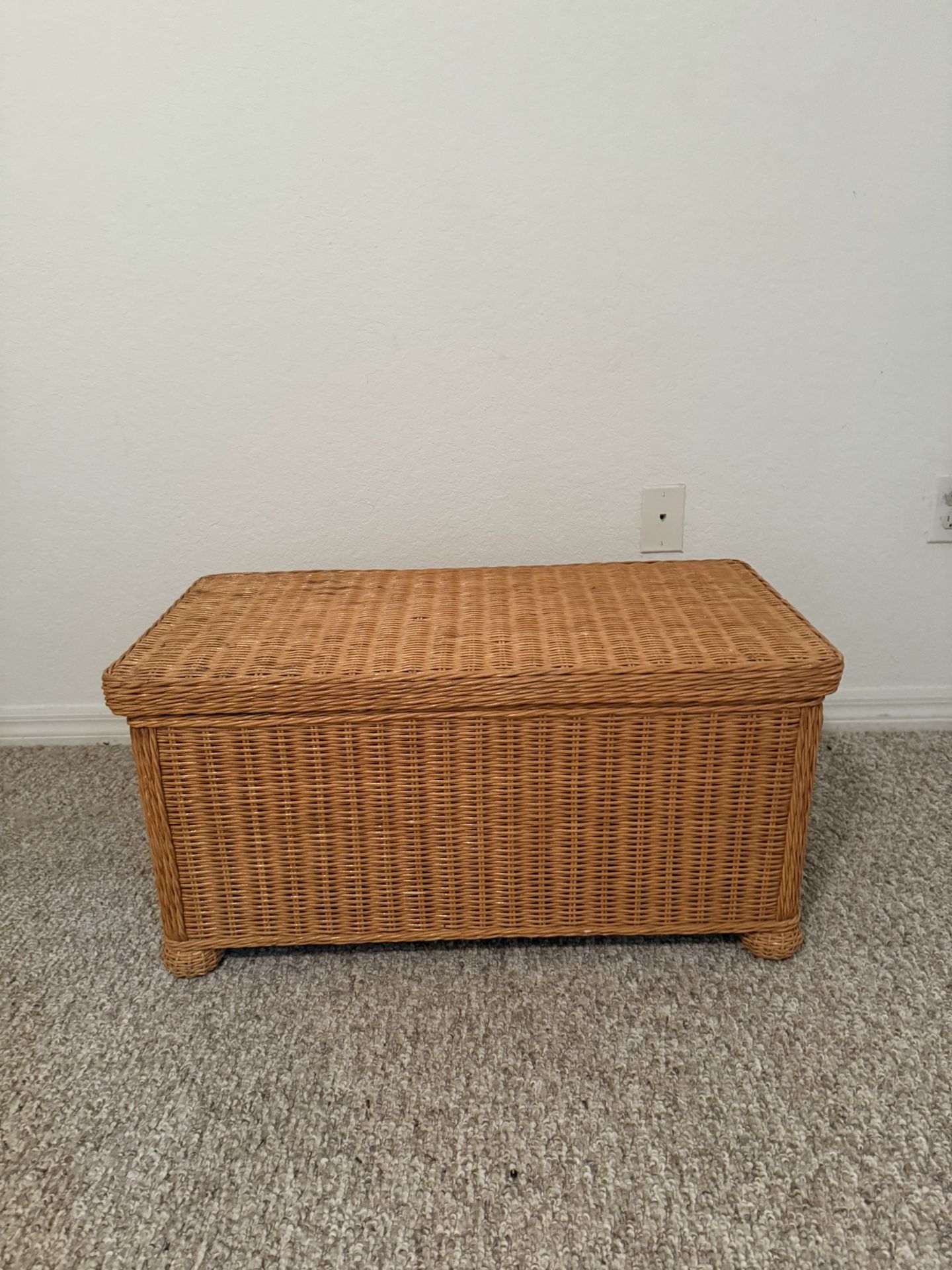 Wicker Storage Chest