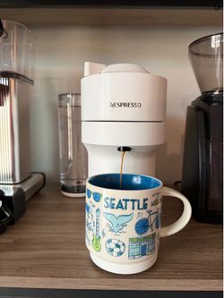 Nespresso Vertuo Pop+ in Pacific Blue Limited Edition  Espresso Machine $80