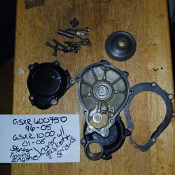 Suzuki GSXR (contact info removed) OEM Starter, Timing, OR Engine Cover With Gasket And Screws
