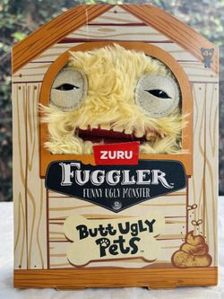 ZURU Fuggler Funny Ugly Monster “Butt Ugly Pets” Plush – Brand New Sealed