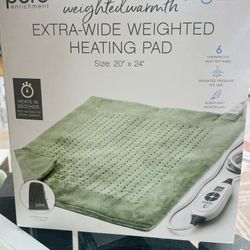 Extra Wide Weighted Heating Pad Only $55
