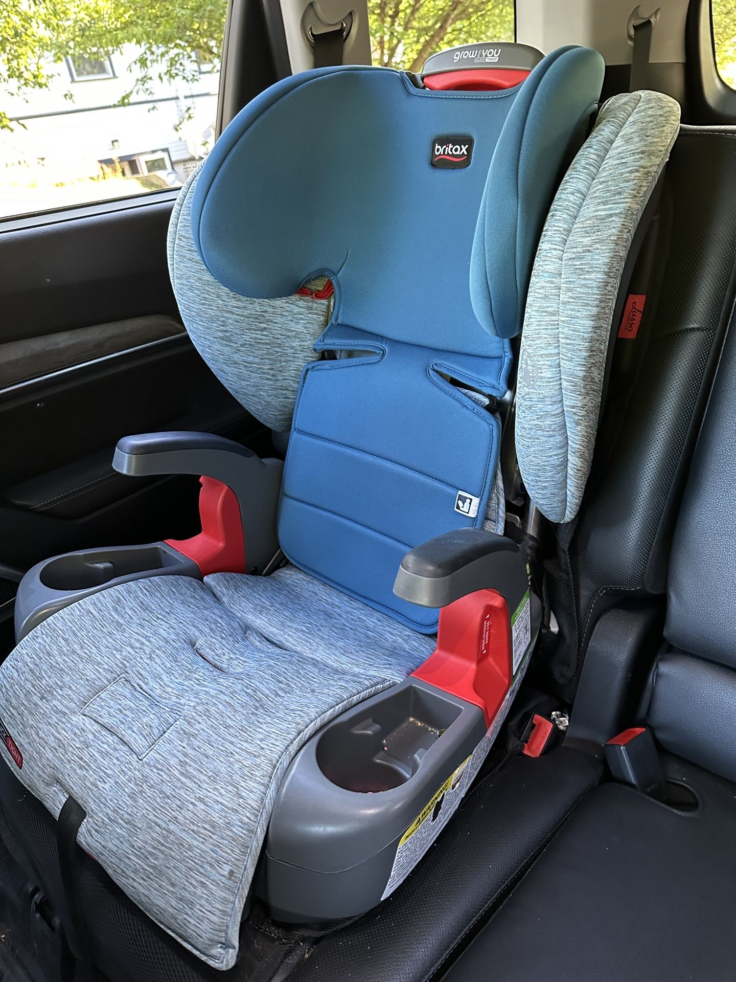 britax grow with you clicktight car/booster combo seat