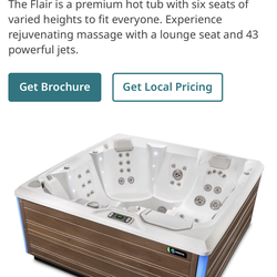 Hot Springs Flair Hot Tub
